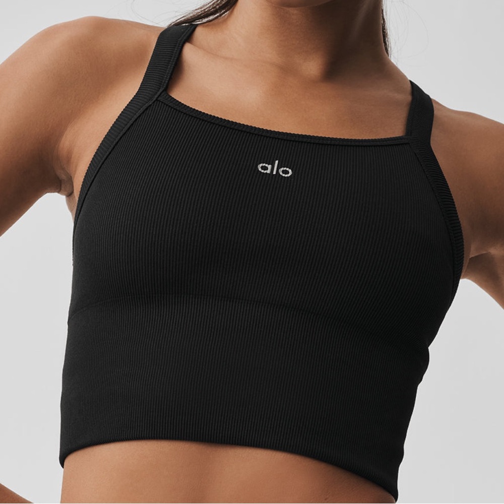 ALO Seamless Ribbed Favorite Bra Tank